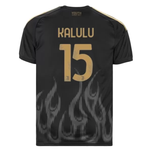 Juventus Pierre Kalulu 15 Ausweichtrikot 26/27 für Herren Juventus Pierre Kalulu 15 Ausweichtrikot 26/27 für Herren