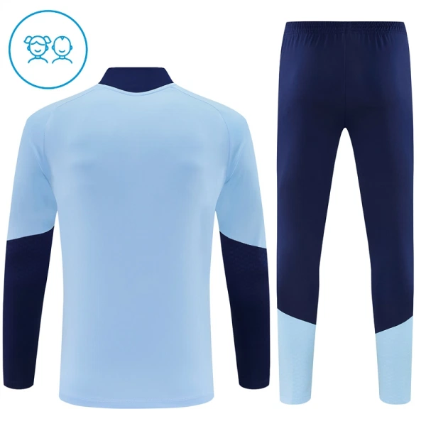 Ajax Amsterdam Trainingspullover-Set 26/27 für Kinder Blau