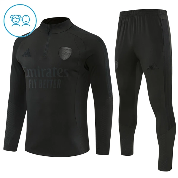 Arsenal Trainingspullover-Set 26/27 für Kinder Schwarz Arsenal Trainingspullover-Set 26/27 für Kinder Schwarz