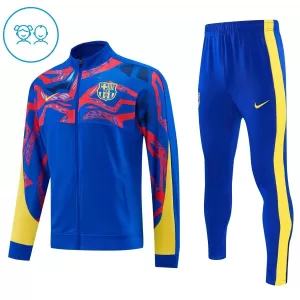 Barcelona Trainingsjackenanzüge 26/27 für Kinder Blau