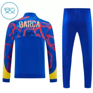 Barcelona Trainingsjackenanzüge 26/27 für Kinder Blau