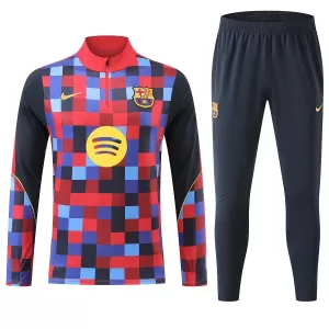 Barcelona Trainingspullover-Set 26/27 für Herren Rot