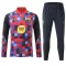 Barcelona Trainingspullover-Set 26/27 für Herren Rot