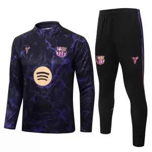 Barcelona Trainingspullover-Set 26/27 für Herren Schwarz