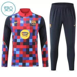 Barcelona Trainingspullover-Set 26/27 für Kinder Rot