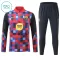 Barcelona Trainingspullover-Set 26/27 für Kinder Rot