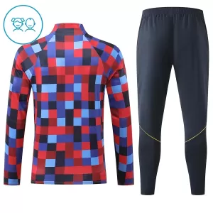 Barcelona Trainingspullover-Set 26/27 für Kinder Rot