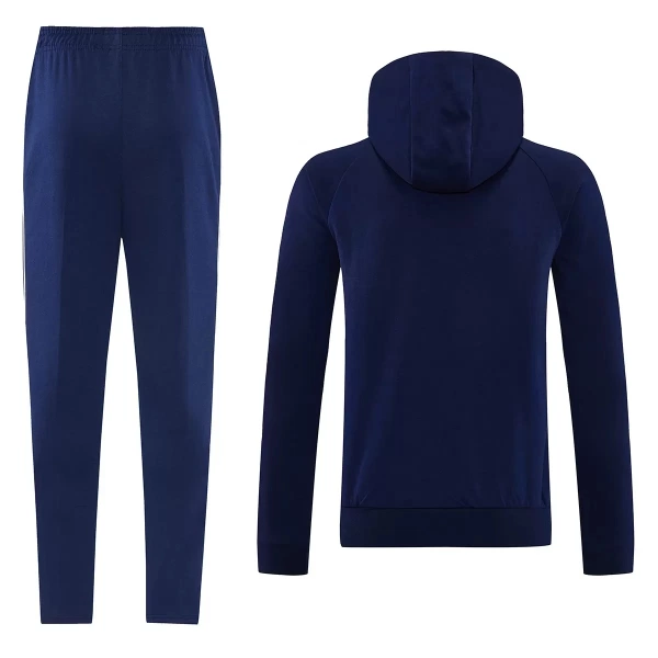 Bayern München Trainingspullover-Kit mit Kapuzenpullover 26/27 für Herren Navy