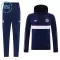 Bayern München Trainingspullover-Kit mit Kapuzenpullover 26/27 für Kinder Navy