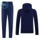 Bayern München Trainingspullover-Kit mit Kapuzenpullover 26/27 für Kinder Navy