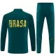 Brasilien Trainingspullover-Set 26/27 für Herren Grün