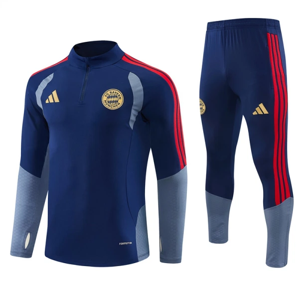 FC Bayern München Trainingspullover-Set 26/27 für Herren Blau FC Bayern München Trainingspullover-Set 26/27 für Herren Blau