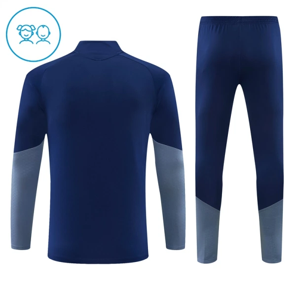 FC Bayern München Trainingspullover-Set 26/27 für Kinder Blau