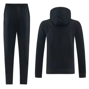 Juventus Trainingspullover-Kit mit Kapuzenpullover 26/27 für Herren Schwarz