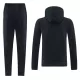 Juventus Trainingspullover-Kit mit Kapuzenpullover 26/27 für Herren Schwarz