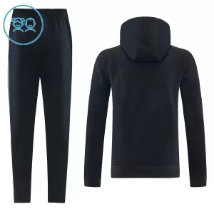 Juventus Trainingspullover-Kit mit Kapuzenpullover 26/27 für Kinder Schwarz