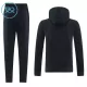 Juventus Trainingspullover-Kit mit Kapuzenpullover 26/27 für Kinder Schwarz