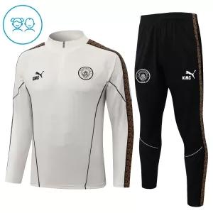 Manchester City Trainingspullover-Set 26/27 für Kinder Grau