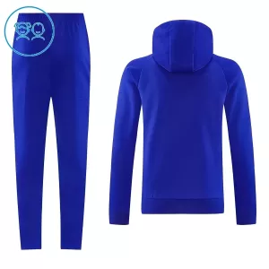 Manchester United Trainingspullover-Kit mit Kapuzenpullover 26/27 für Kinder Blau