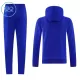 Manchester United Trainingspullover-Kit mit Kapuzenpullover 26/27 für Kinder Blau