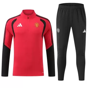 Manchester United Trainingspullover-Set 26/27 für Herren Rot