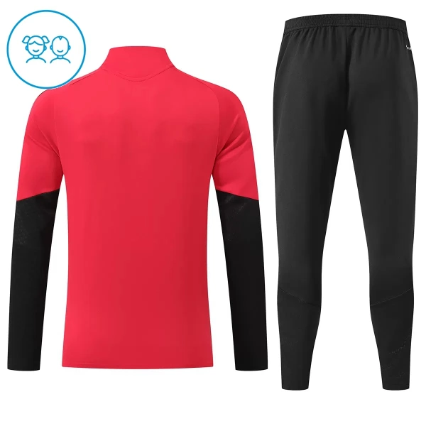 Manchester United Trainingspullover-Set 26/27 für Kinder Rot