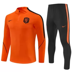 Niederlande Trainingspullover-Set 26/27 für Herren Orange