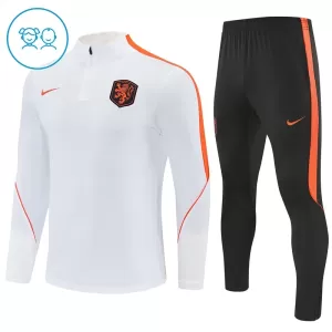 Niederlande Trainingspullover-Set 26/27 für Kinder Weiß
