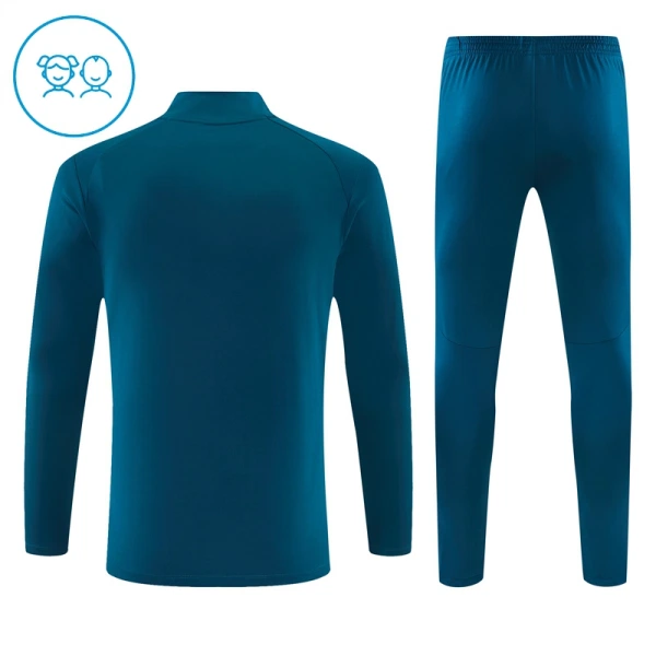 Portugal Trainingspullover-Set 26/27 für Kinder Blau