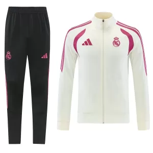 Real Madrid Trainingsjackenanzüge 26/27 für Herren Weiß