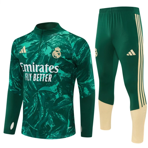 Real Madrid Trainingspullover-Set 26/27 für Herren Grün Real Madrid Trainingspullover-Set 26/27 für Herren Grün