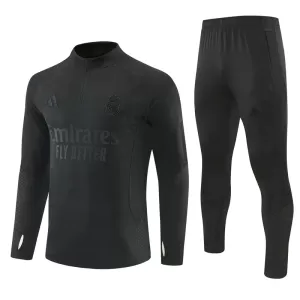Real Madrid Trainingspullover-Set 26/27 für Herren Schwarz