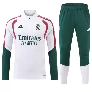 Real Madrid Trainingspullover-Set 26/27 für Herren Weiß