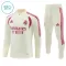 Real Madrid Trainingspullover-Set 26/27 für Kinder Weiß