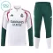 Real Madrid Trainingspullover-Set 26/27 für Kinder Weiß