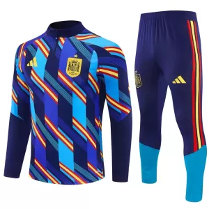 Spanien Trainingspullover-Set 26/27 für Herren Blau