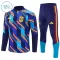Spanien Trainingspullover-Set 26/27 für Kinder Blau