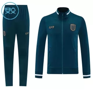 SSC Napoli Trainingsjackenanzüge 26/27 für Kinder Navy