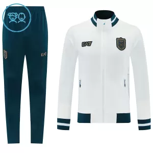 SSC Napoli Trainingsjackenanzüge 26/27 für Kinder Weiß