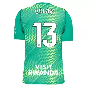 Atlético Madrid Jan Oblak 13 Torwart Trikot 26/27 für Herren Grün