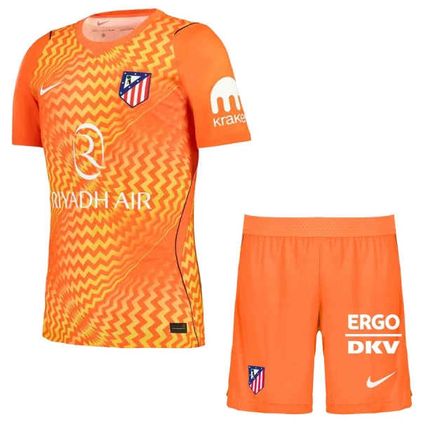Atlético Madrid Jan Oblak 13 Torwart Trikot 26/27 für Kinder Orange