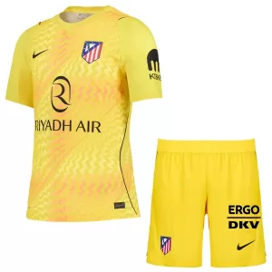 Atlético Madrid Torwart Trikot 26/27 für Kinder Gelb