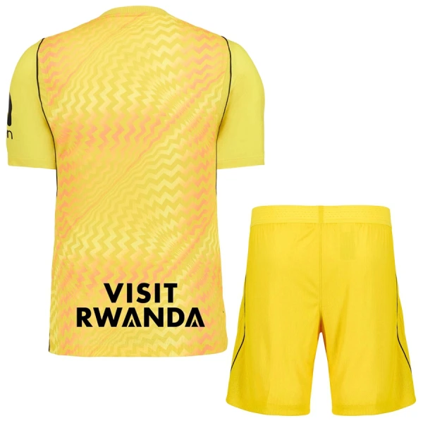 Atlético Madrid Torwart Trikot 26/27 für Kinder Gelb