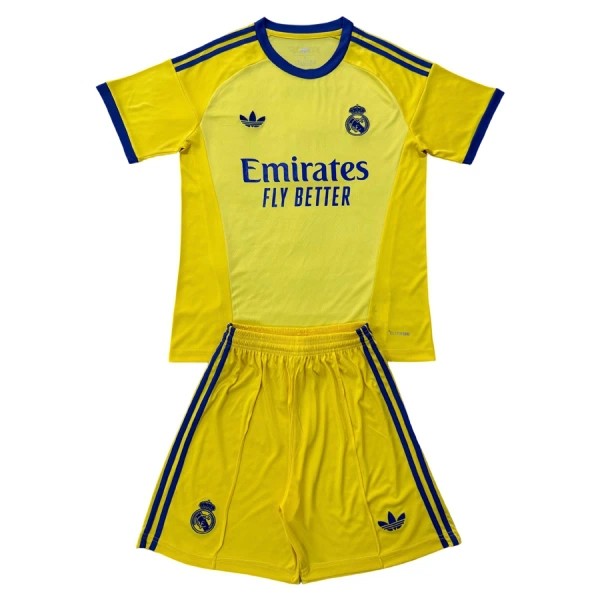 Real Madrid Torwart Trikot 26/27 für Kinder Gelb