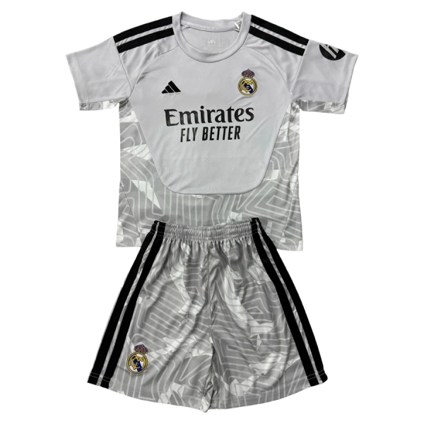 Real Madrid Torwart Trikot 26/27 für Kinder Grau Real Madrid Torwart Trikot 26/27 für Kinder Grau