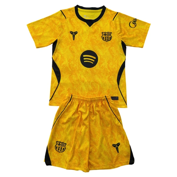 FC Barcelona Torwart Auswärtstrikot 26/27 für Kinder Gelb FC Barcelona Torwart Auswärtstrikot 26/27 für Kinder Gelb