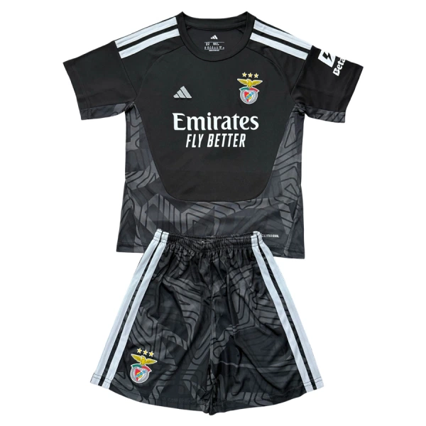 SL Benfica Torwart Trikot 26/27 für Kinder Schwarz