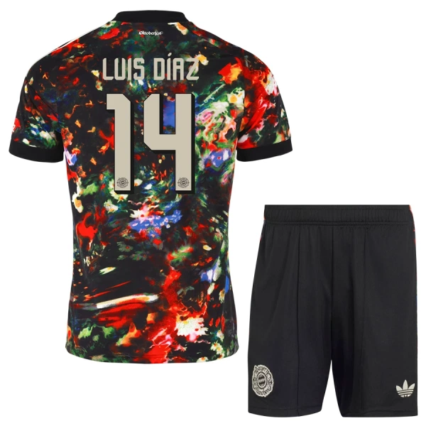 FC Bayern München Luis Díaz 14 Oktoberfest Trikot 26/27 für Kinder FC Bayern München Luis Díaz 14 Oktoberfest Trikot 26/27 für Kinder