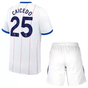 Chelsea Moisés Caicedo 25 Ausweichtrikot 26/27 für Kinder