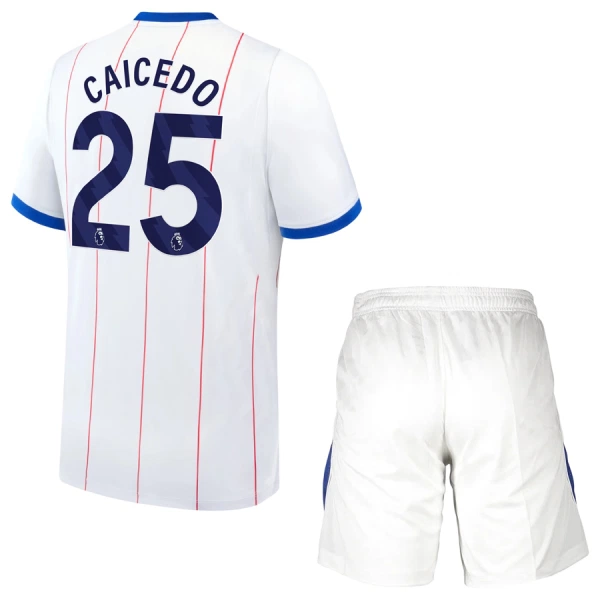 Chelsea Moisés Caicedo 25 Ausweichtrikot 26/27 für Kinder Chelsea Moisés Caicedo 25 Ausweichtrikot 26/27 für Kinder